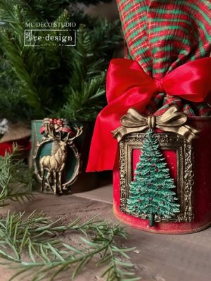 Силиконов молд - Evergreen Christmas Magic - 12,7 x 25,40 см