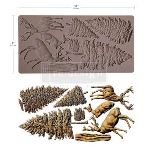 Силиконов молд - Evergreen Christmas Magic - 12,7 x 25,40 см