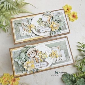 Дизайнерска хартия - Simple Story 4 – Animals 1 - 1 лист