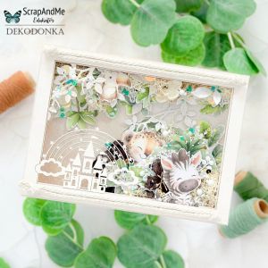 Дизайнерска хартия - Simple Story 4 – Animals 2 - 1 лист