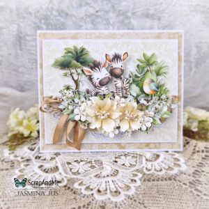 Дизайнерска хартия - Simple Story 4 – Animals 2 - 1 лист