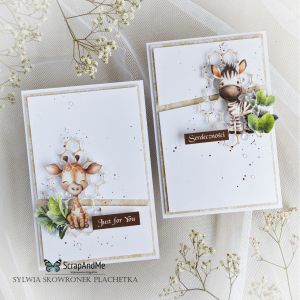 Дизайнерска хартия - Simple Story 4 – Animals 2 - 1 лист