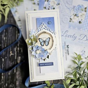 Дизайнерскa хартия - Lovely Day In Blue – Elements 13  - 1 лист