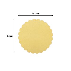 Перфоратор Scalloped Circle - 6,30 см