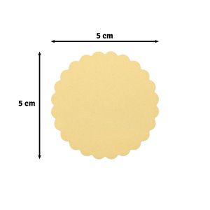 Перфоратор Къдрав Кръг Jumbo - 5,00 см