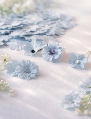 Цветенца от хартия - Blue - 100 бр.
