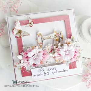 Дизайнерскa хартия - Sunny Blooms - Elements 4 - 1 лист