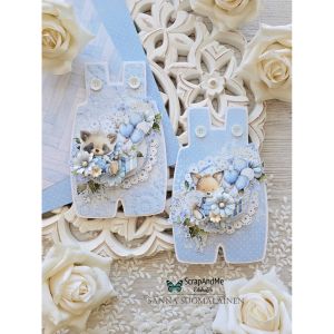 Дизайнерска хартия - Lovely Day In Blue – Baby 10 - 1 лист