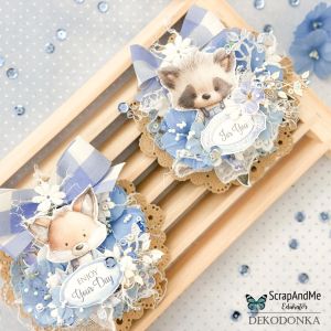Дизайнерска хартия - Lovely Day In Blue – Baby 10 - 1 лист