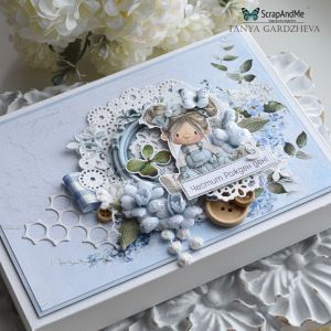 Дизайнерска хартия - Lovely Day In Blue – Baby 10 - 1 лист