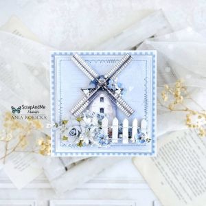 Дизайнерскa хартия - Lovely Day In Blue – Elements 14  - 1 лист