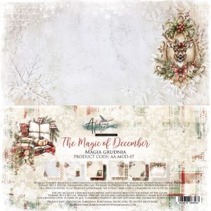 Комплект дизайнерска хартия - The Magic of December - 6 листа