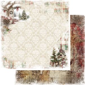 Комплект дизайнерска хартия - The Magic of December - 12 листа