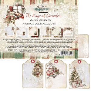 Комплект дизайнерска хартия - The Magic of December - 12 листа