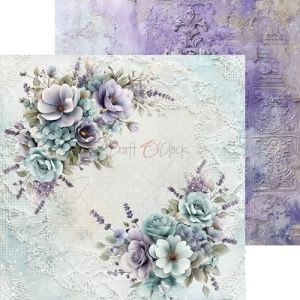 Комплект дизайнерска хартия - Flowers Of Delight - 24 листа