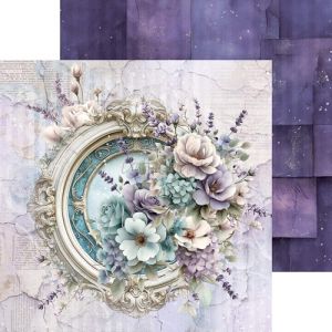 Комплект дизайнерска хартия - Flowers Of Delight - 24 листа