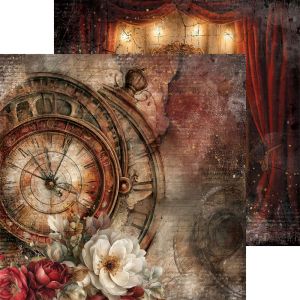 Комплект дизайнерска хартия - Silver Screen Magic - 24 листа
