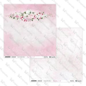 Дизайнерскa хартия - Lovely Day In Pink - 5 листа