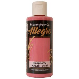 Акрилна боя Stamperia Allegro - Raspberry - 60 мл.