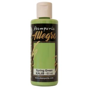 Акрилна боя Stamperia Allegro - Spring green - 60 мл.