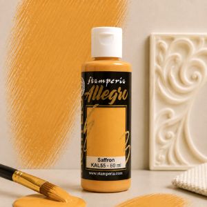 Акрилна боя Stamperia Allegro - Saffron - 60 мл.