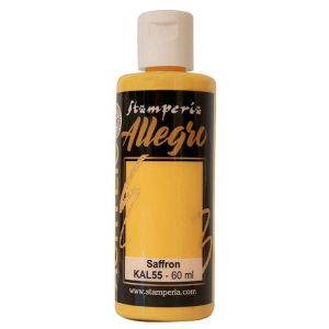 Акрилна боя Stamperia Allegro - Saffron - 60 мл.