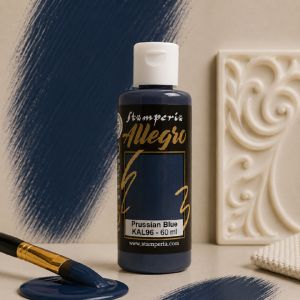 Акрилна боя Stamperia Allegro - Prussian blue - 60 мл.