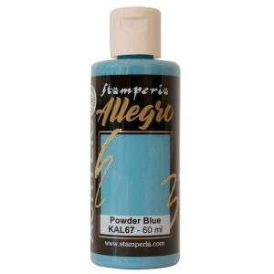 Акрилна боя Stamperia Allegro - Powder blue - 60 мл.