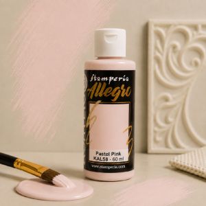 Акрилна боя Stamperia Allegro - Pastel pink - 60 мл.