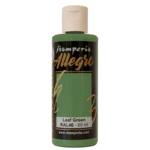 Акрилна боя Stamperia Allegro - Leaf green - 60 мл.