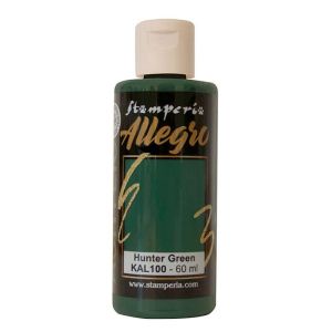 Акрилна боя Stamperia Allegro - Hunter  green - 60 мл.