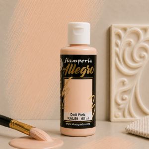 Акрилна боя Stamperia Allegro - Doll pink - 60 мл.