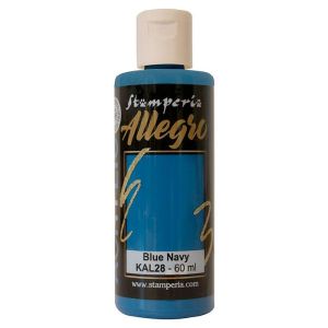 Акрилна боя Stamperia Allegro - Blue Navy - 60 мл.