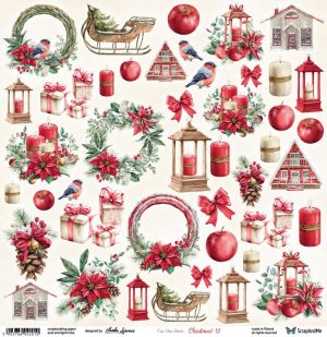Дизайнерска хартия - Christmas 12 - 1 лист