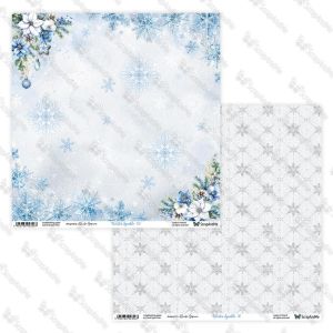 Комплект дизайнерска хартия - Winter Sparkle - 6 листа
