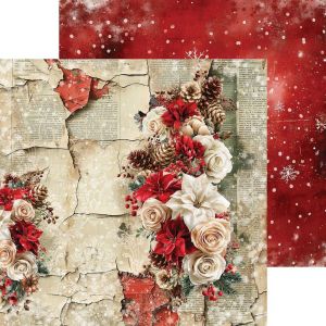 Комплект дизайнерска хартия - Spirit Of Christmas - 24 листа