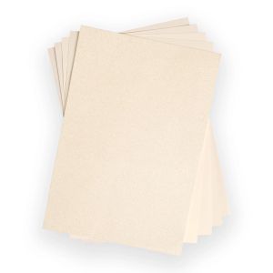 Луксозен комплект ефектни картони Бяло - 10 бр - A4 - 250 g/m²