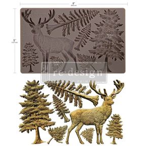 Силиконов молд - Stag Of The Highlands - 12,7 x 20,40 см