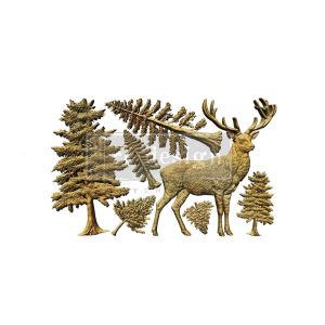 Силиконов молд - Stag Of The Highlands - 12,7 x 20,40 см
