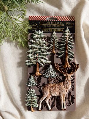 Силиконов молд - Stag Of The Highlands - 12,7 x 20,40 см