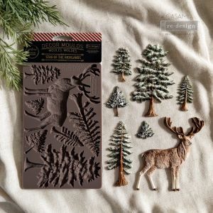 Силиконов молд - Stag Of The Highlands - 12,7 x 20,40 см