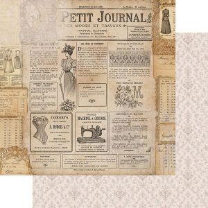 Комплект дизайнерска хартия - In Lace 15.00 x 15.00 см - 24 двустранни листа