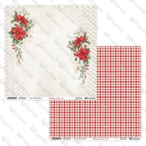 Комплект дизайнерска хартия - Christmas Cheer 30,50 х 30,50 см - 5 двустранни листа