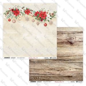 Комплект дизайнерска хартия - Christmas Cheer 30,50 х 30,50 см - 5 двустранни листа