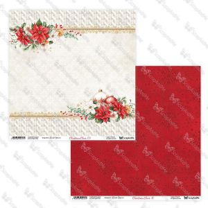 Комплект дизайнерска хартия - Christmas Cheer 30,50 х 30,50 см - 5 двустранни листа
