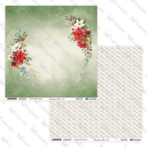 Комплект дизайнерска хартия - Christmas Cheer 30,50 х 30,50 см - 5 двустранни листа