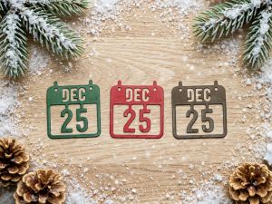 Декоративни елементи от картон – 25 DEC –3,20 х 3,50 см – 3 бр.